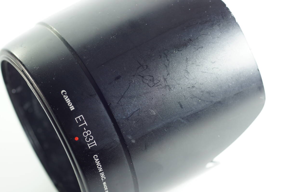 FOX BIG-01『並品』 Canon ET-83ⅡEF 70-200mm F2.8L USM 用 ET-83Ⅱ キヤノン レンズフード LENS HOOD SHADE
