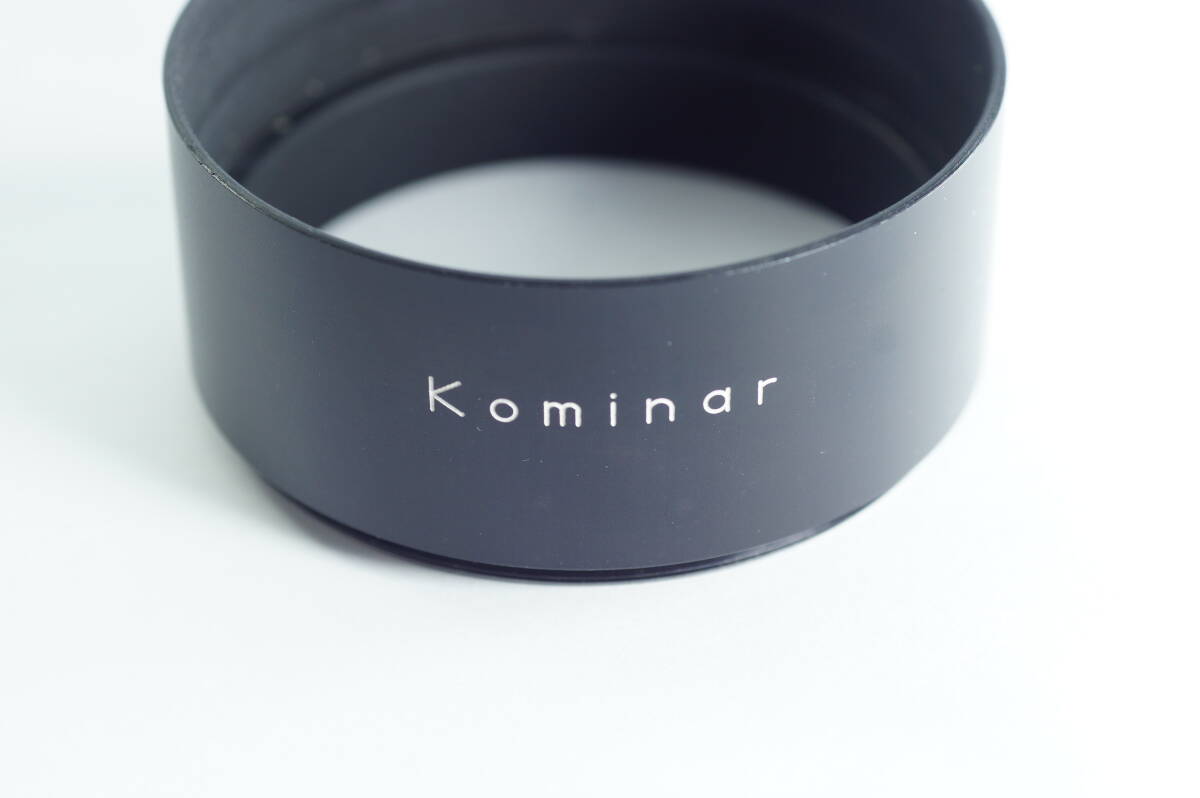 plnyeA01『キレイ』希少品 kominar コミナー 62mm 径用 ねじ込み式 メタルフード KONICA LENS HOOD SHADE コニカ