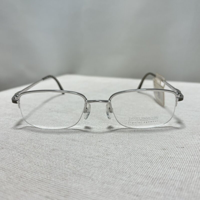 デッドストック品 美品 DANIEL SWAROVSKI スワロフスキー オーストリア製 23KT GP S093 AXW320 定価7.5万 眼鏡フレーム 伊達 IW512DE01SWR