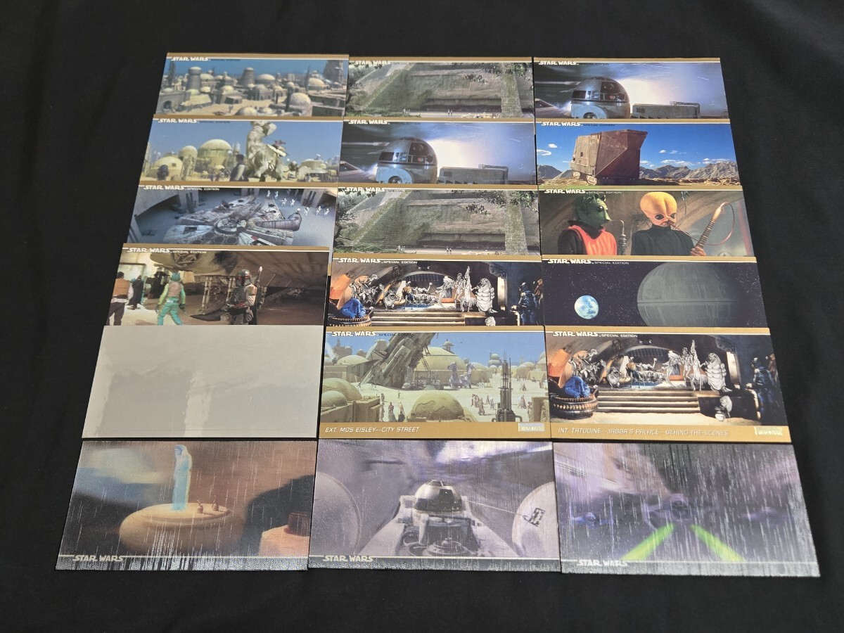 希少 STAR WARS 1996 TOPPS カード ノーマル 3DI ホログラム WIDEVISION まとめセット スター・ウォーズ