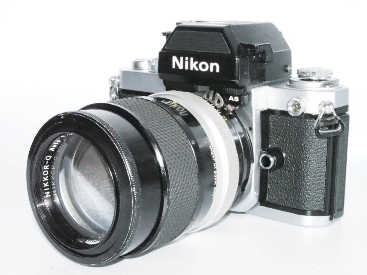 05★美品★超極上品★ニコン NIKON F2 AS フォトミック ボディ+おまけレンズ NIKKOR-Q AUTO 135mm F2.8 Ai改 #240140