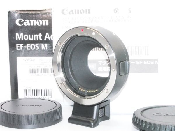 5★新品未使用級★元箱★キヤノン CANON MOUNT ADAPTER EF-EOS M マウントアダプター#240150