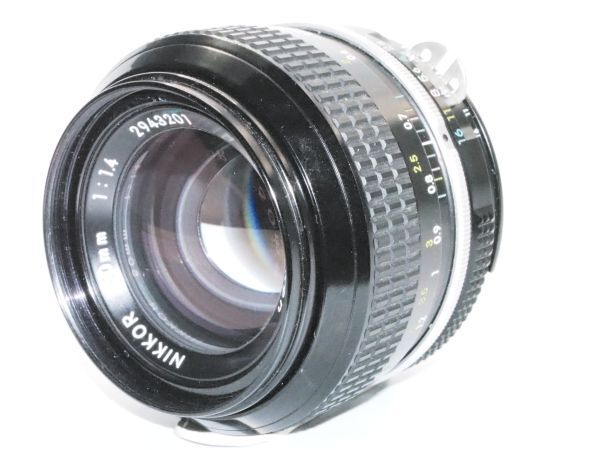 01★極上品★完動品★ニコン NIKON Ai改 NIKKOR 50mm F1.4#241156
