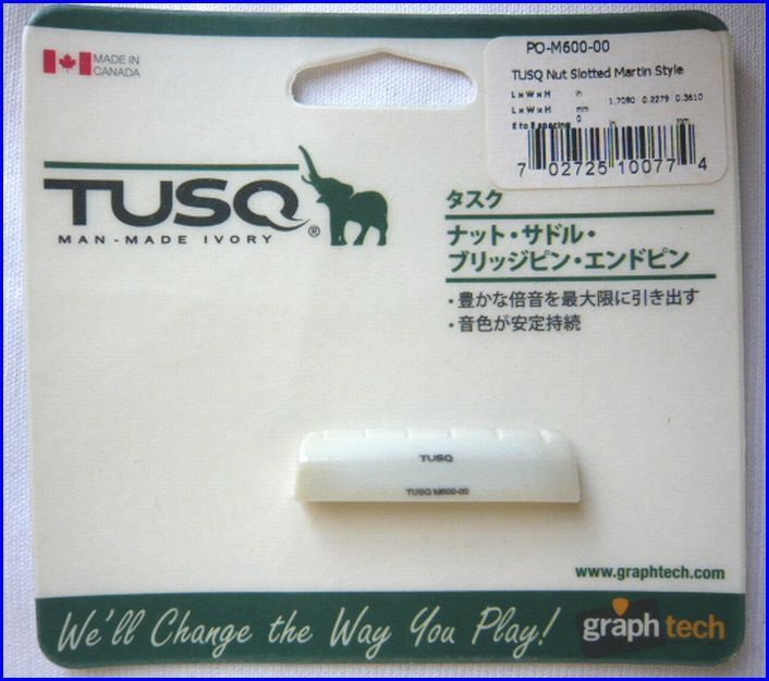 TUSQ タスク アコギナットグラフテック PQ-M600-00ミゾアリ右用新品！