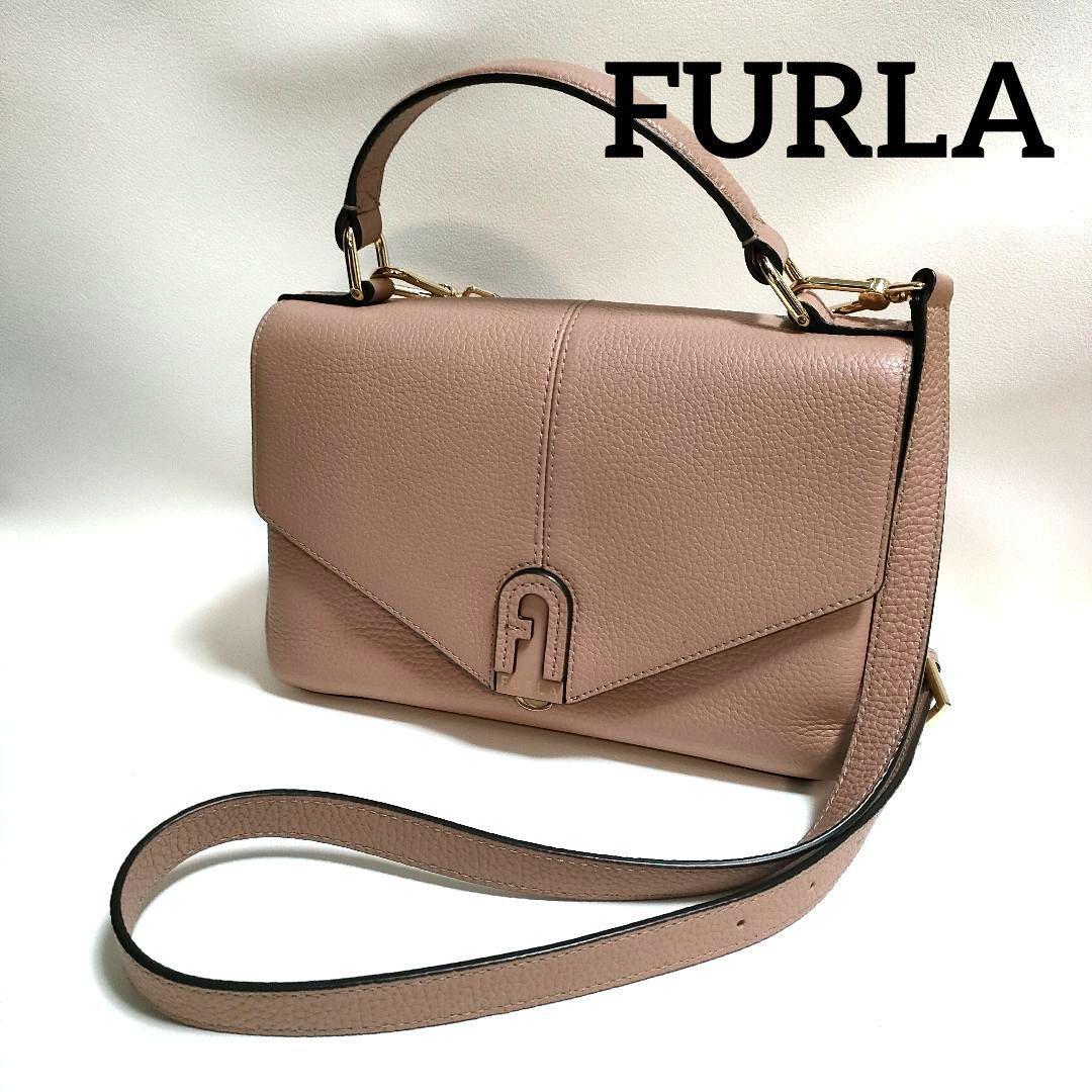 FURLA フルラ ダフネ ショルダーバッグ ハンド アーチロゴ 2way 現行