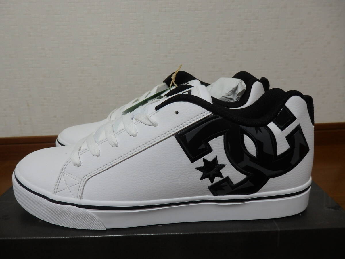 即決☆レア！限定！♪新品未使用 DC SHOES ＤＣシューズ スニーカー COURT VULC SE SN 27.5cm ホワイト ブラック