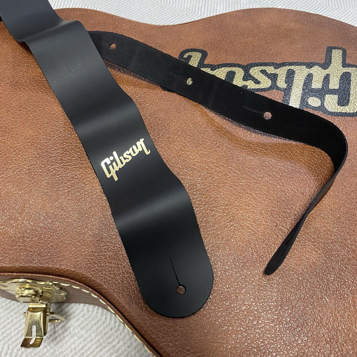 Gibson 純正 レザーストラップ 未使用新品 Les Paul レスポール ギブソン SG