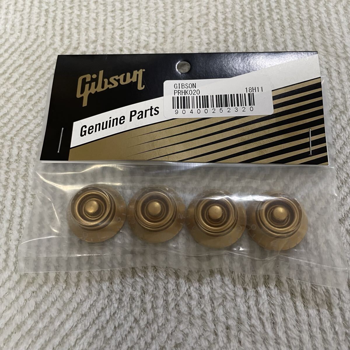 Gibson 純正 Top Hat Knobs Vintage Goldトップハットノブ 未使用新品 レスポール SG ギブソン
