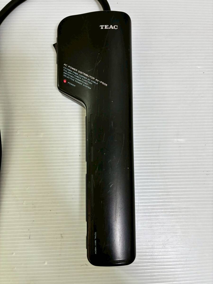□ S247 □ TEAC ティアック AV-P505 パワーディストリビューター AC電源タップ 8個口