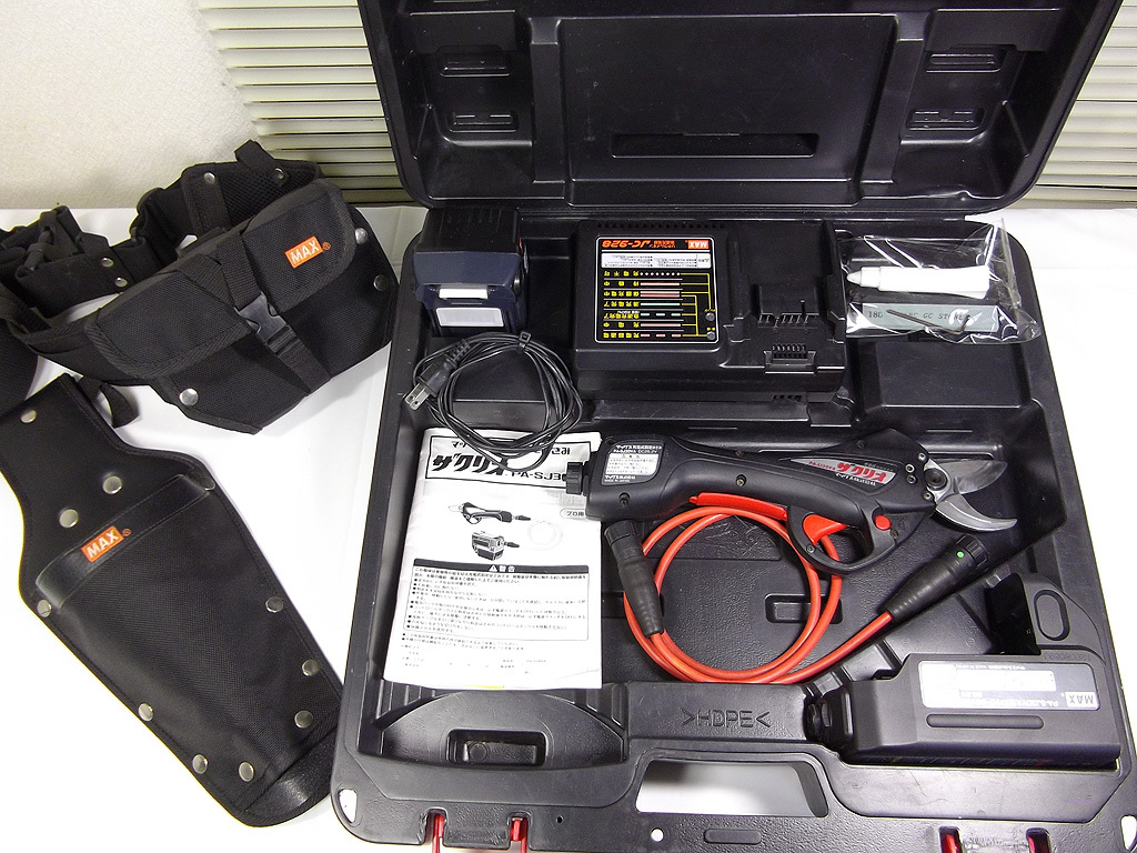 MAX マックス 充電式剪定はさみ ザクリオ PA-SJ30VA　鋏 ハサミ