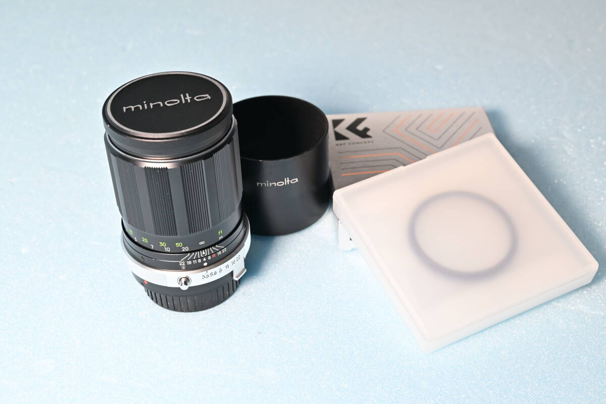 ★ミノルタ★　Minolta TELEロッコールQD　135ｍｍＦ3.5　完動品　オマケ付き　極美品