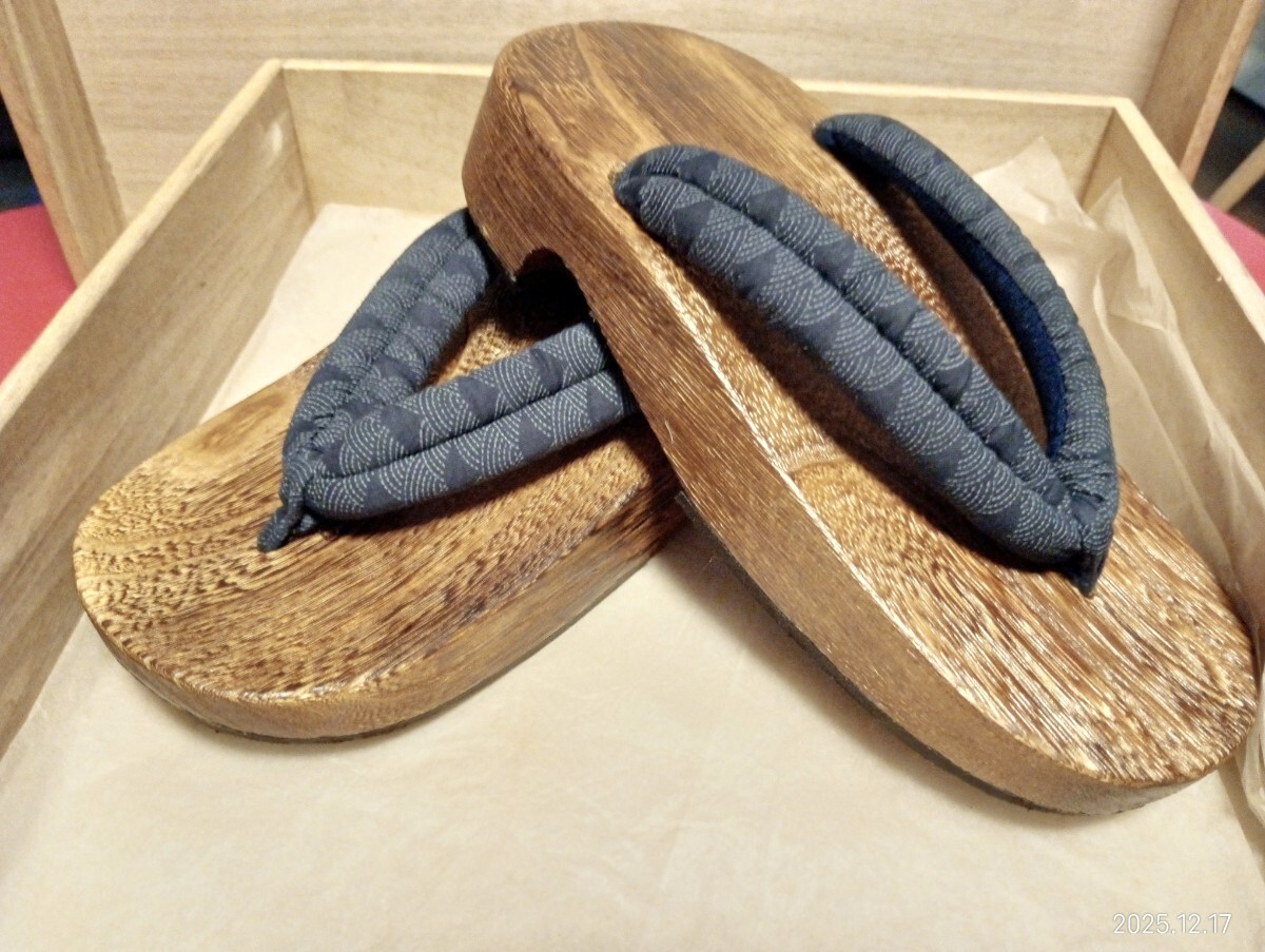 下駄 男性用・高級箱入り