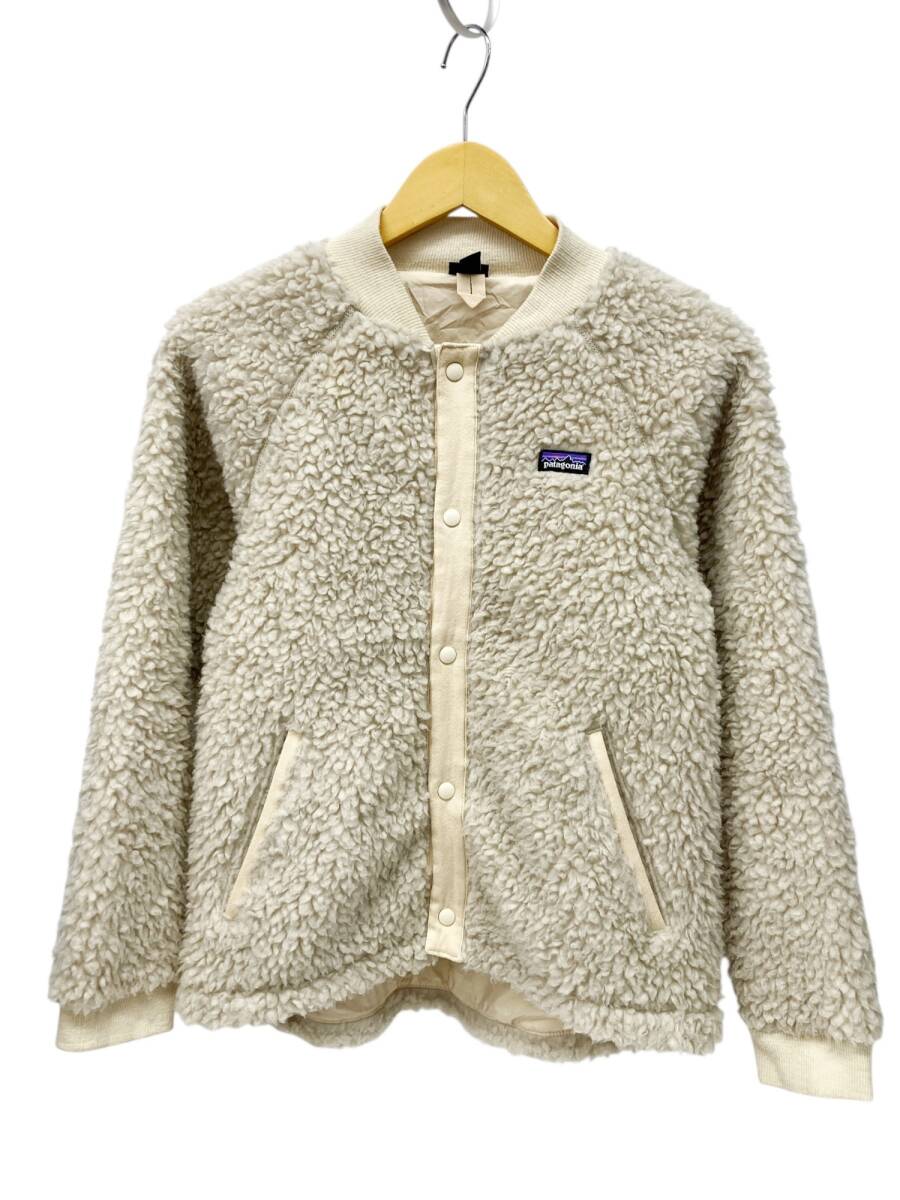 patagonia (パタゴニア) ボアジャケット フリースジャケット スナップボタン 65415FA20 XL (14) ベージュ レディース/028