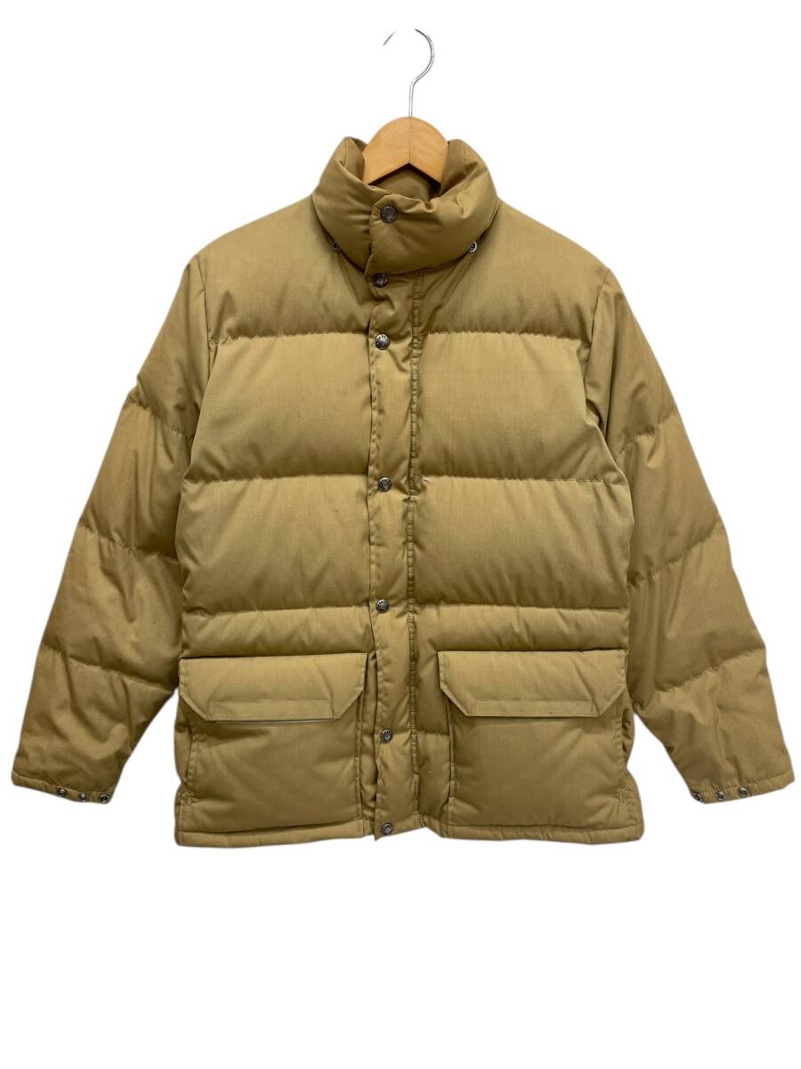 THE NORTH FACE (ザノースフェイス) 80s 90s 茶タグ USA製 ダウンジャケット 中綿 ロケットTALONジップ XS ブラウン メンズ/045