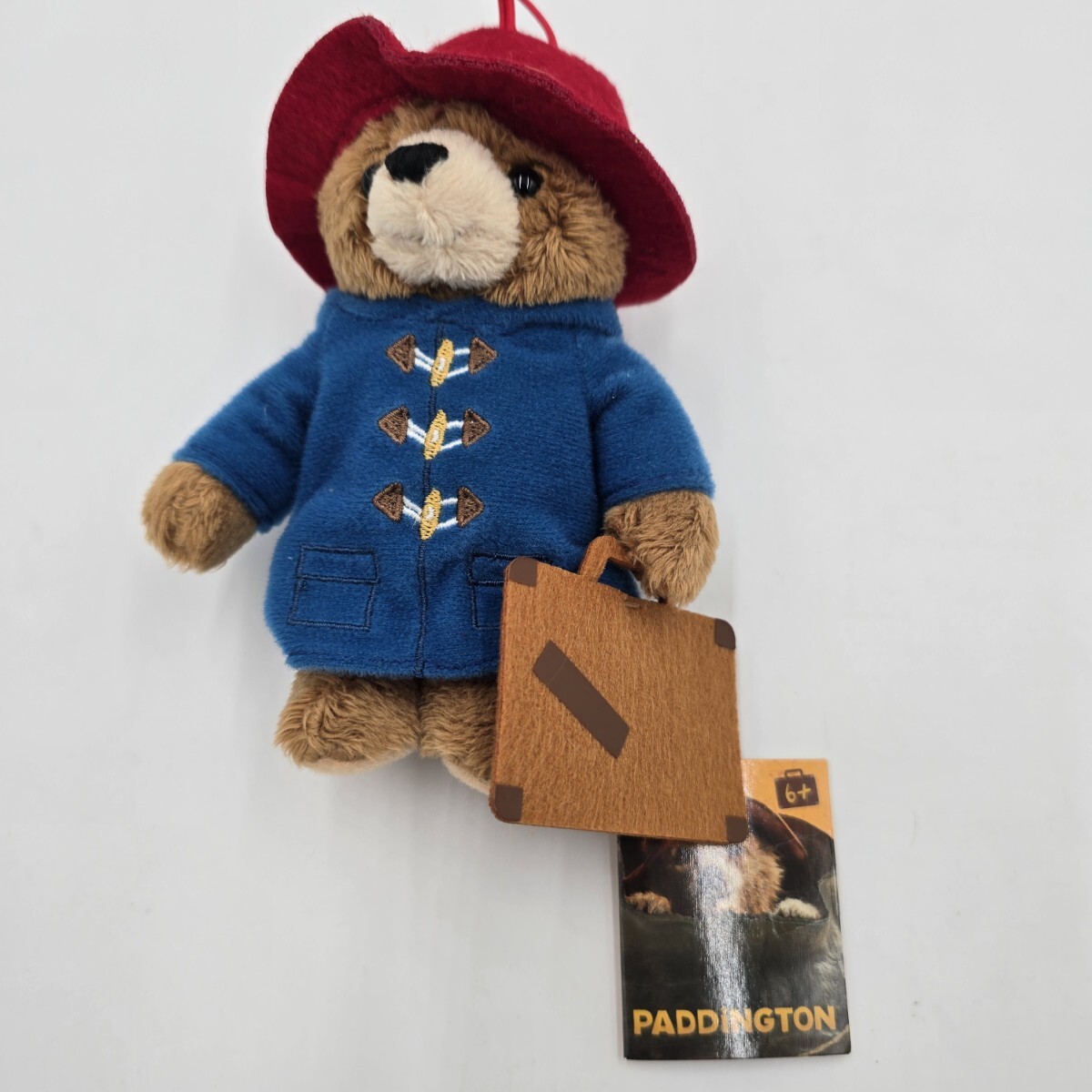 パディントン ぬいぐるみ 青いコート 赤い帽子 マスコットチェーン ベア キーホルダー マスコット パディントン ぬいぐるみ