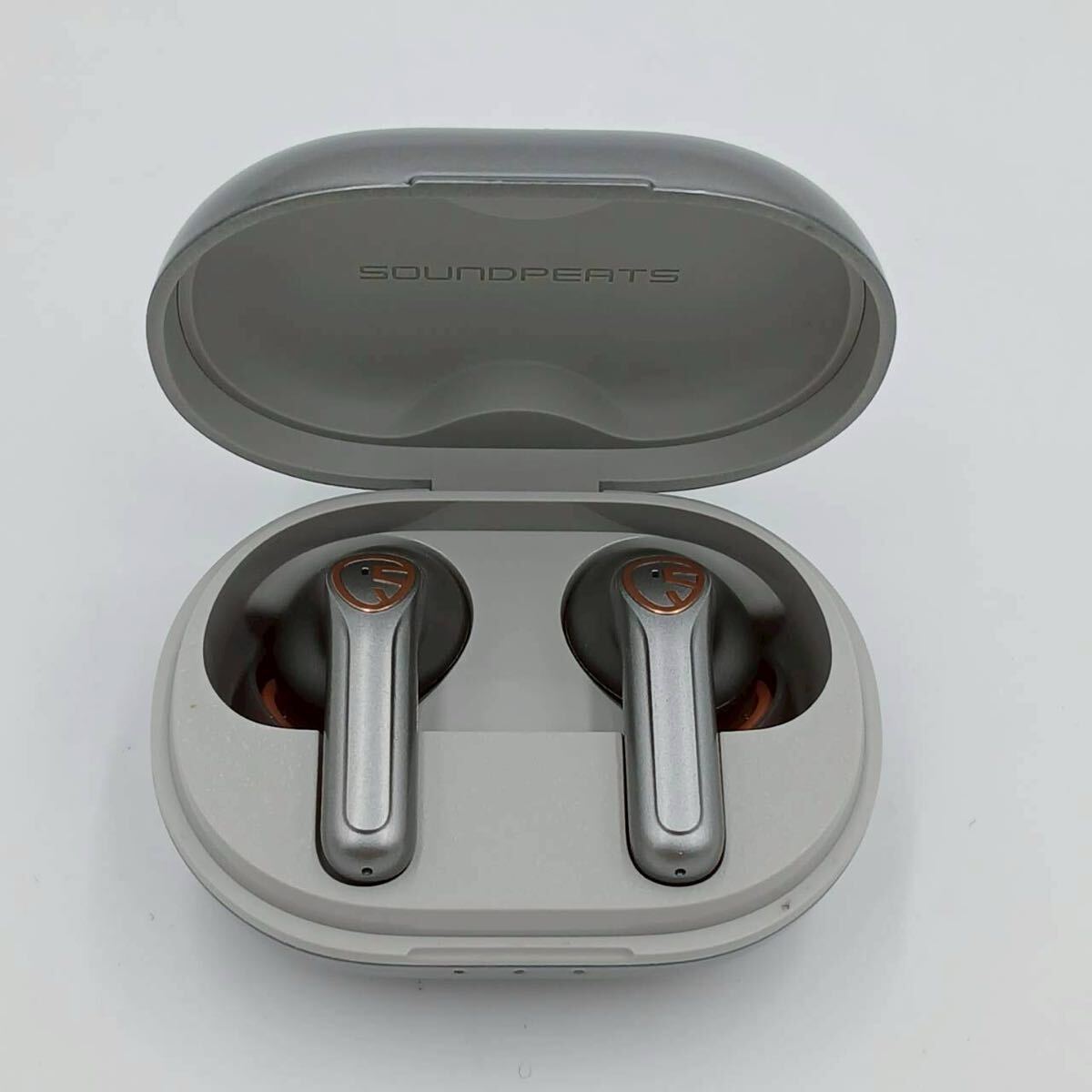 SOUNDPEATS H2 ワイヤレスイヤホン イヤフォン Bluetooth シルバー