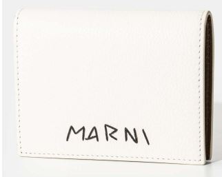 マルニ MARNI 二つ折り財布 PFMOQ14Q10 P6533 アイボリー
