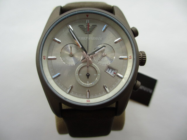 EMPORIO ARMANI エンポリオアルマーニ クロノグラフ腕時計 AR6076