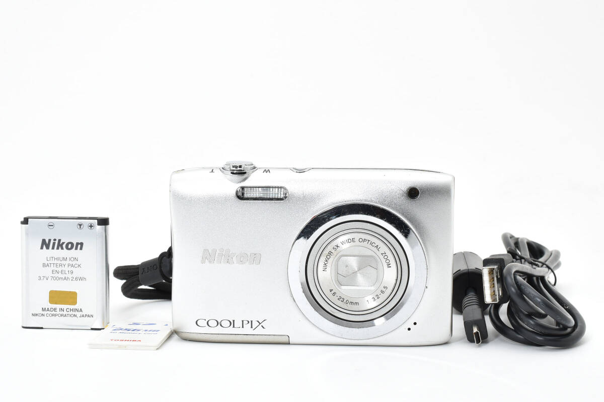 【動作良好品★】ニコン NIKON COOLPIX A100 コンパクトデジタルカメラ #M12455