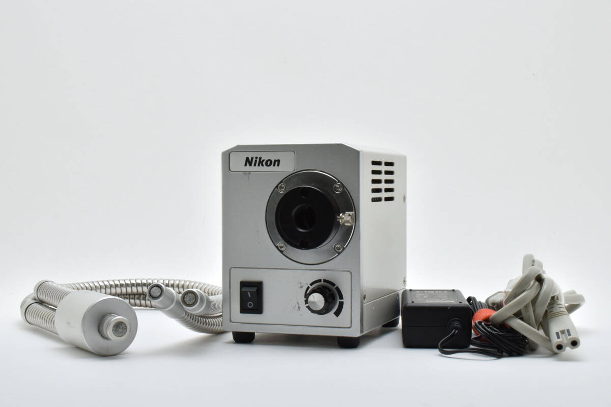 【発光確認済み★】Nikon ニコン 実体顕微鏡用ファイバー照明 C-FLED #M12263