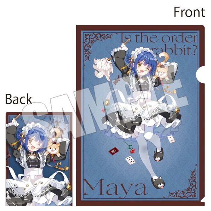 ご注文はうさぎですか？ / マヤ / ブラインドクリアファイル ＜Maid by Rabbits＞（新品・未使用品 / ご注文はOIOIですか？）