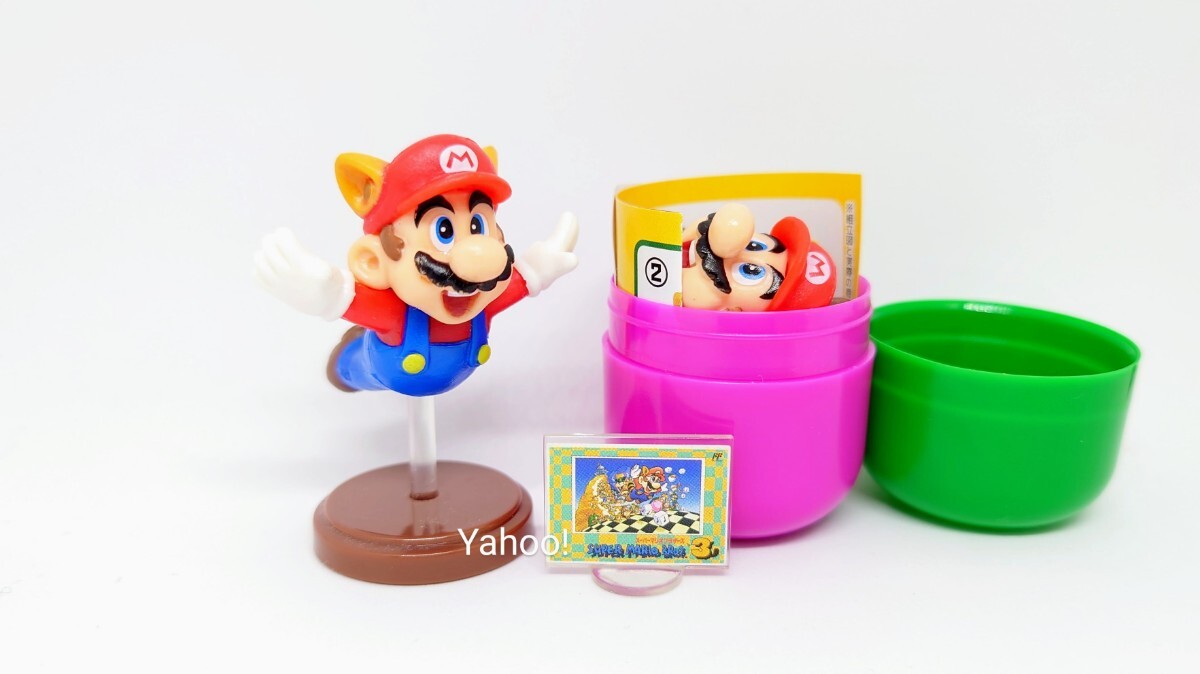 チョコエッグ ②スーパーマリオブラザーズ3 しっぽマリオ フィギュア Nintendo mario 任天堂 ファミコン 1988 35th 35周年 タヌキ
