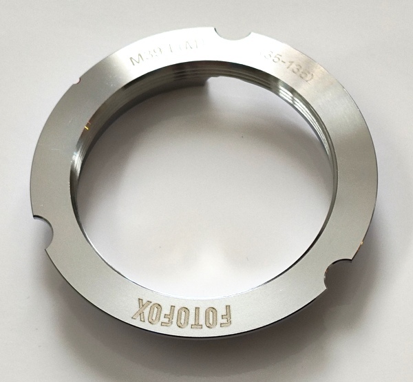 ライカLマウント (L39) レンズ → ライカM マウントアダプター 35mm 135mm 6bitコード付