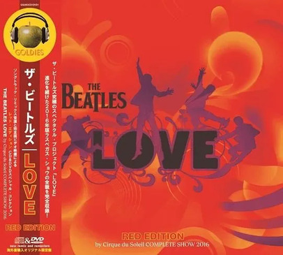 THE BEATLES / LOVE by Cirque du Soleil COMPLETE SHOW 2016 RED EDITION (CD+DVD)
