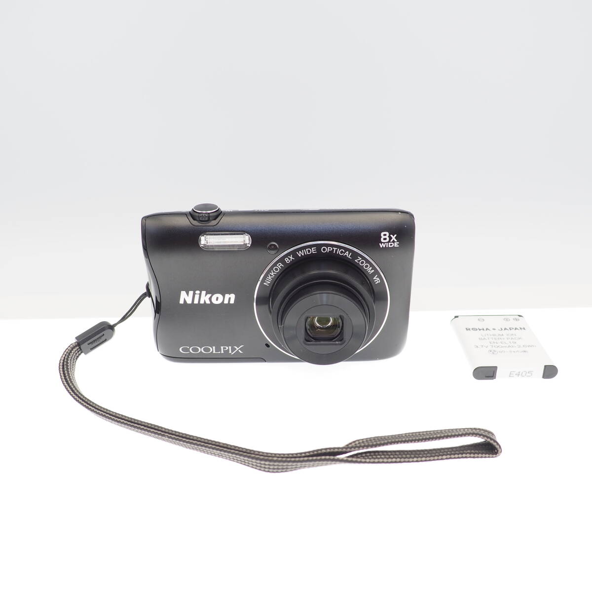 Nikon ニコン デジタルカメラ COOLPIX S3700 ブラック S3700BK