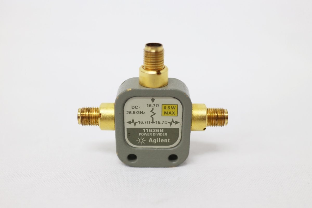 【正常動作品】Agilent 11636B DC-26.5GHz パワーディバイダー