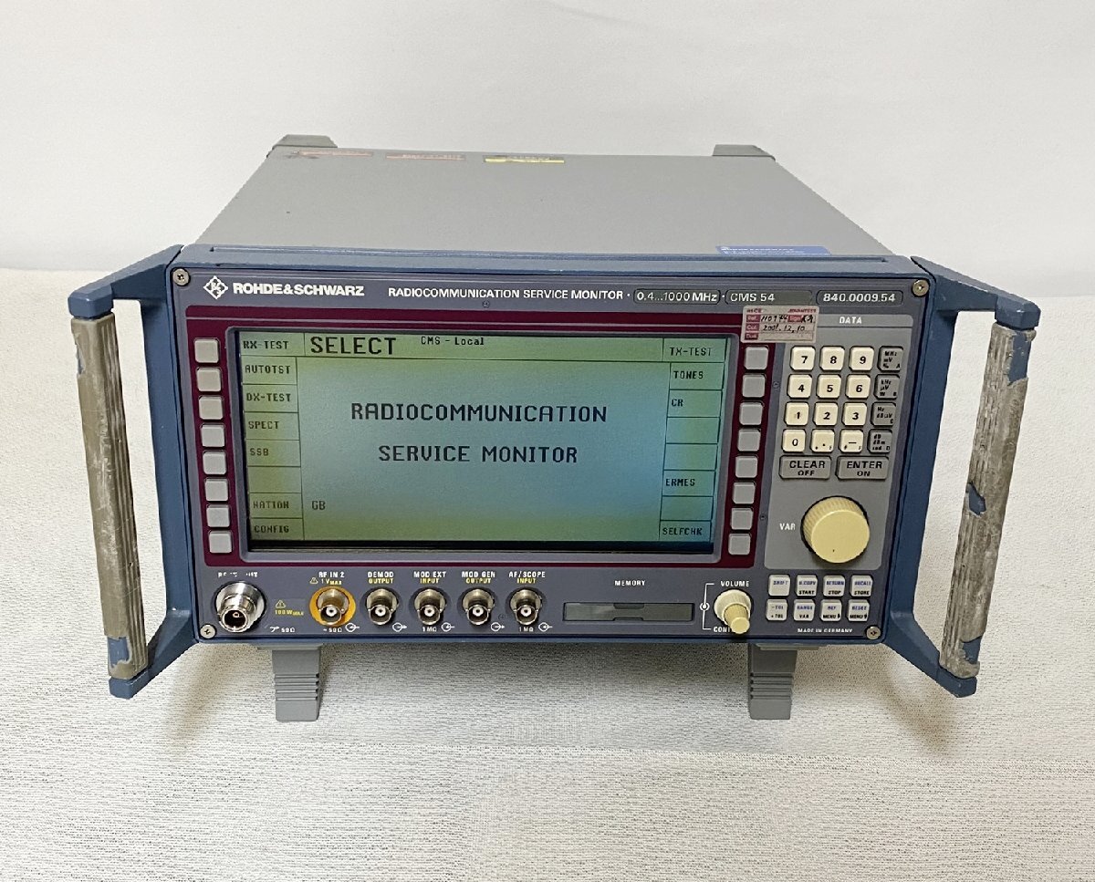 【正常動作品】Rohde&Schwarz CMS54 無線機テスター