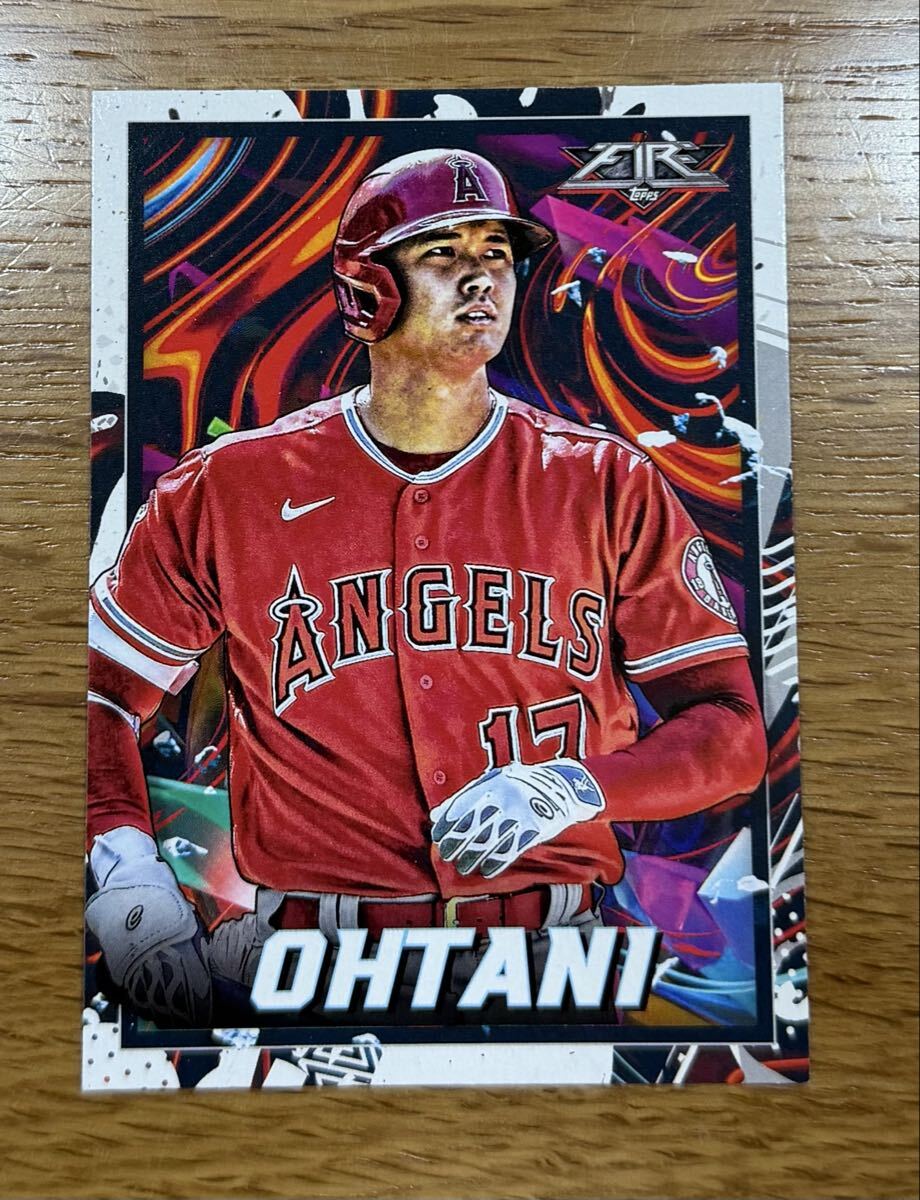 2022 Topps Fire 大谷翔平 Shohei Ohtani #35