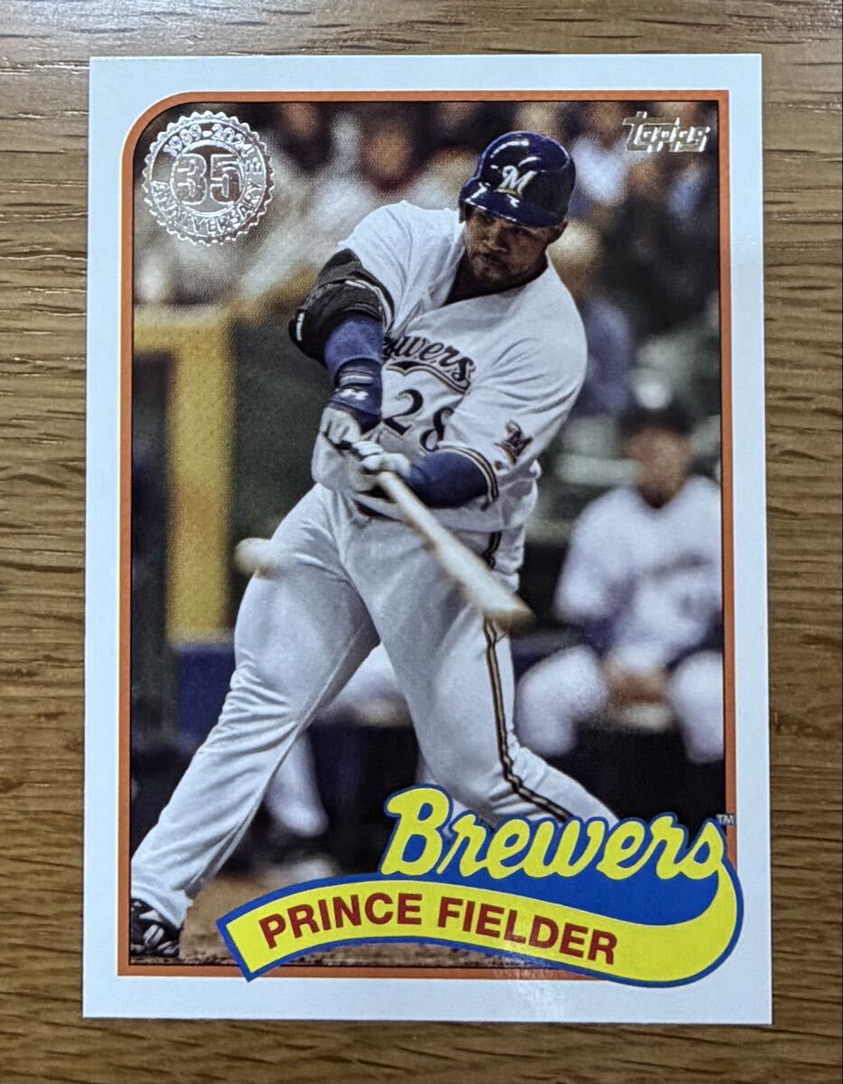 2024 Topps プリンス・フィルダー Prince Fielder 1989 Redux 35th Anniversary #89B2-23