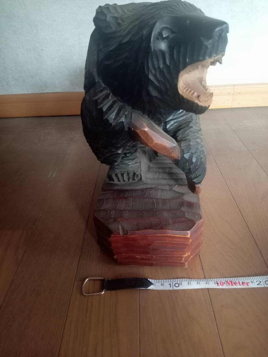 木彫り熊　北海道