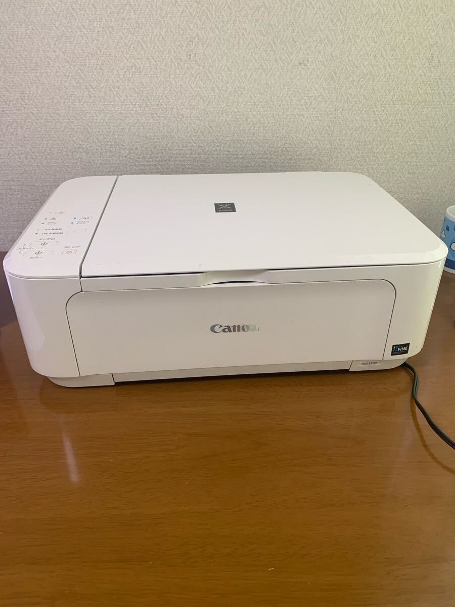 CANON PIXUS MG3530 キャノン ピクサス インクジェットプリンター 複合機 通電確認 動作未確認 中古 現状品 送料無料 ホワイト