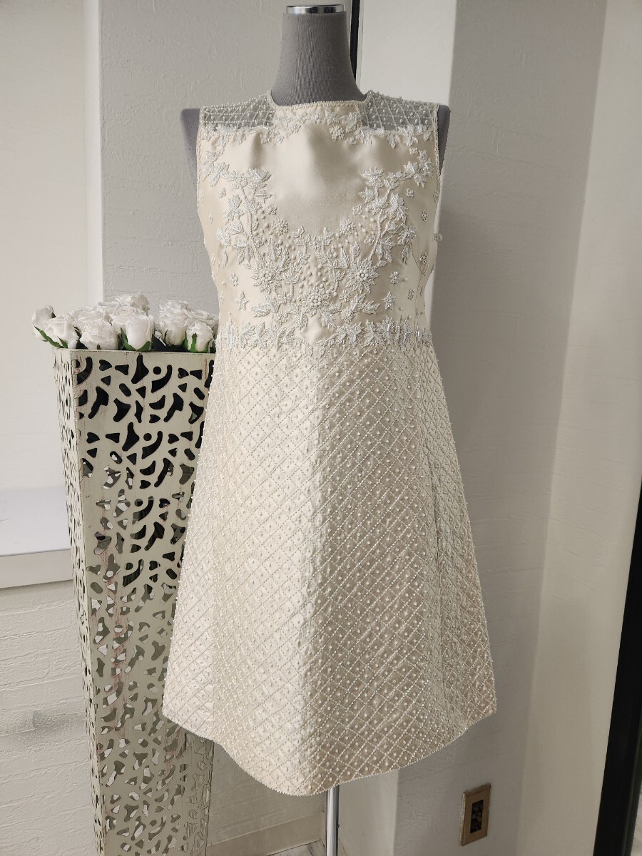 ヴァレンティノ　総ビーズ　ドレス(9135)