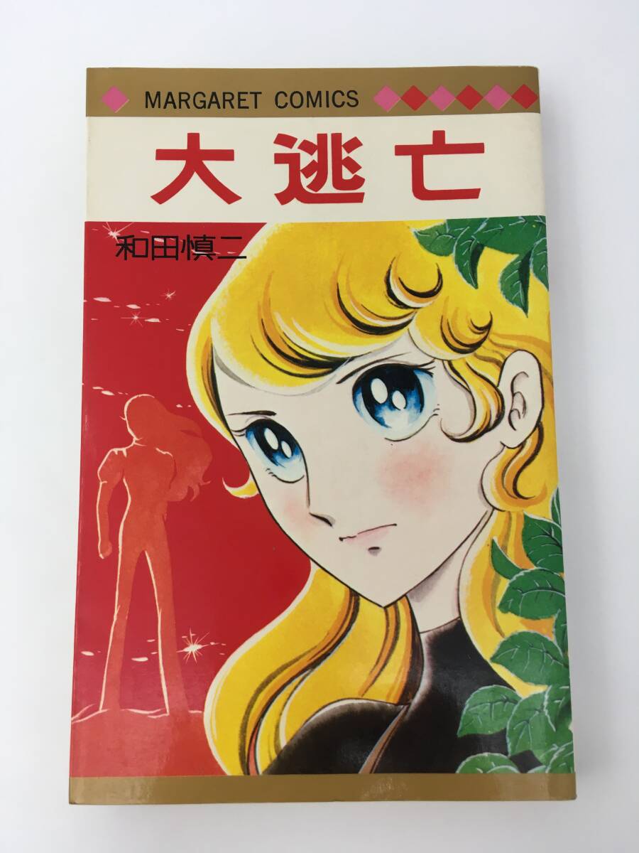 マーガレット・コミックス　大逃亡　和田慎二　第11刷　1979年6月　集英社