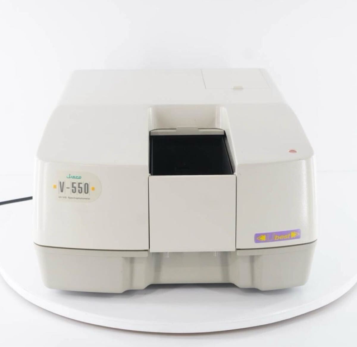 D5M024 JASCO V-550 UV/VIS Spectrophotometer 紫外可視分光光度計　動作保証