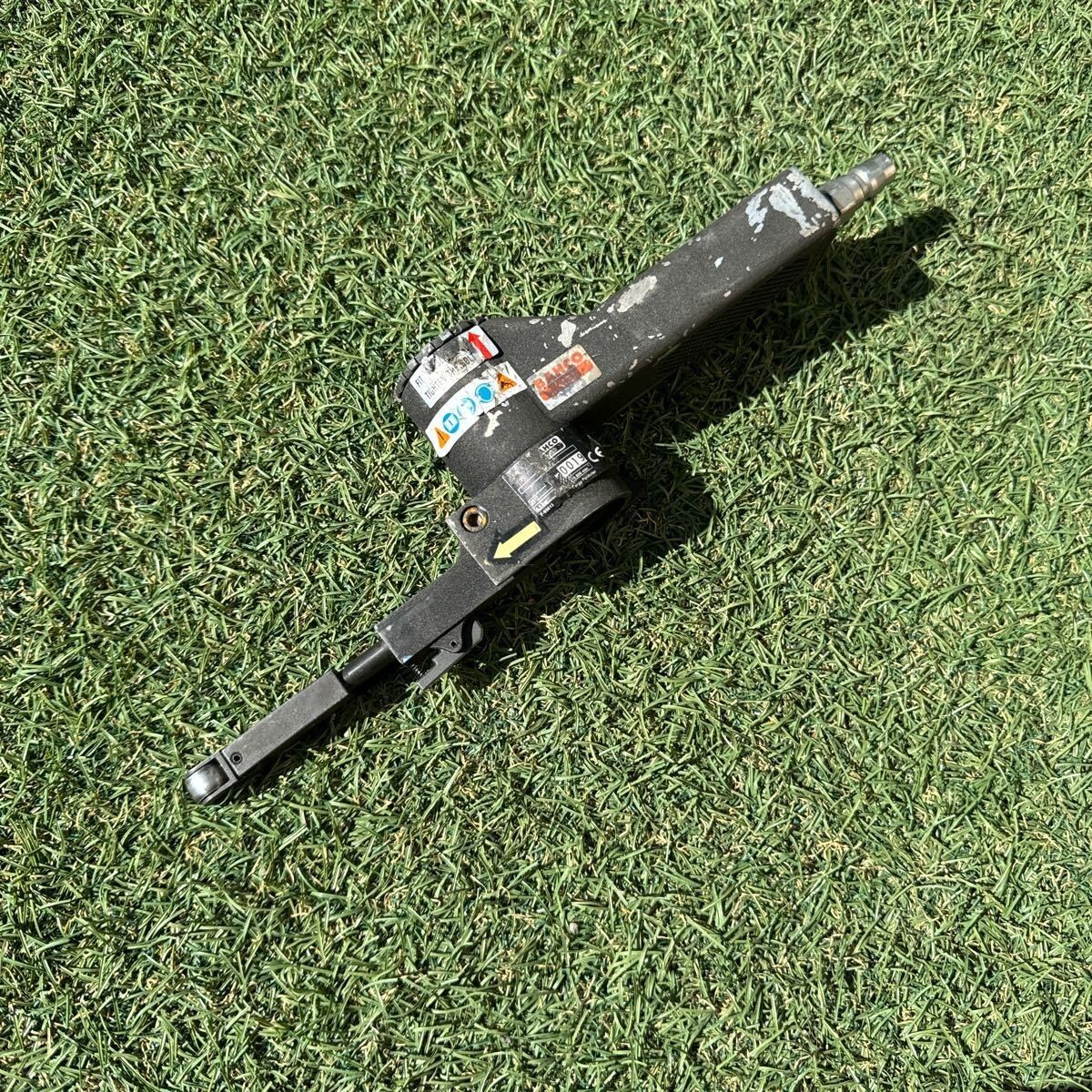 4B107 BAHCO(バーコ) Air Belt Sander 20mmベルトサンダー BP222 中古テスト済み