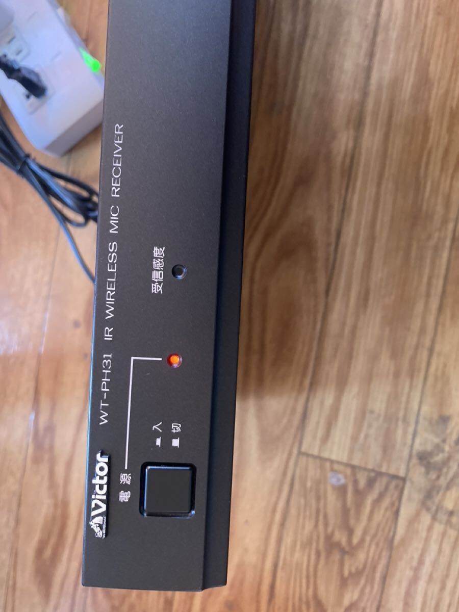 D5M006 Victor WT-PH31 赤外線ワイヤレスマイクレシーバー IR WIRELESS MIC RECEIVER 保証付き