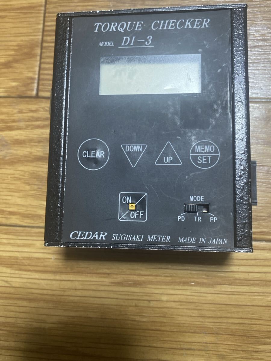 D5M026 CEDAR Torque Checker トルクチェッカー　 DI-3 通電済み