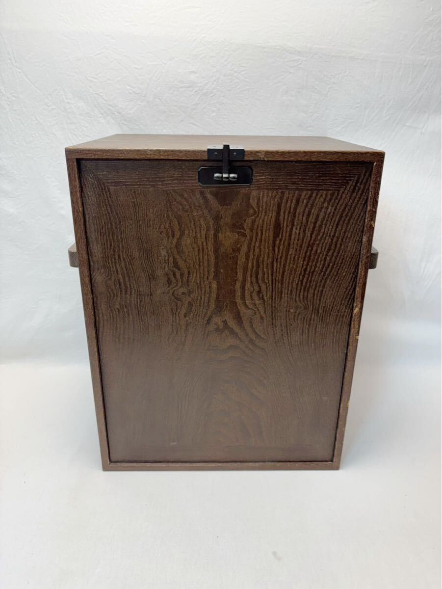 K04821 美品 茶道具 桑 旅箪笥 利休好写 茶箱 おしゃれ 茶道具入れ 茶道教室 茶事 茶道具入れ 四方箱 茶器 茶の湯の棚 箱無