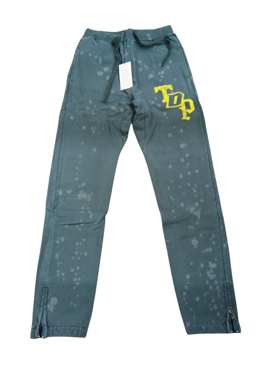 【タグ付き未使用】タインダブルプッシュ TAIN DOUBLE PUSH スウェットパンツ ボトム パンツ グリーン Mサイズ