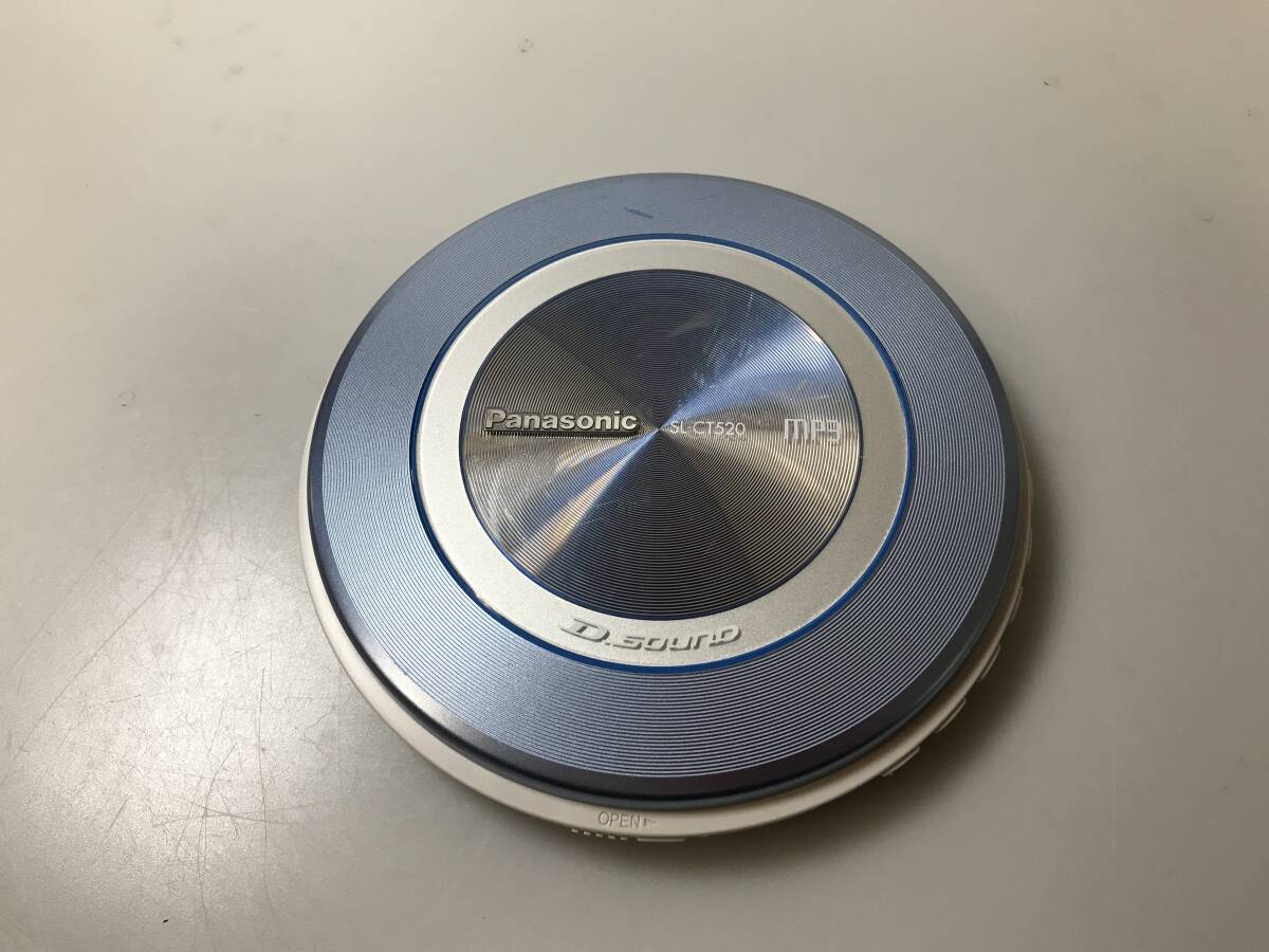 Panasonic ポータブルCDプレイヤー SL-CT520 本体のみ 中古品Z26