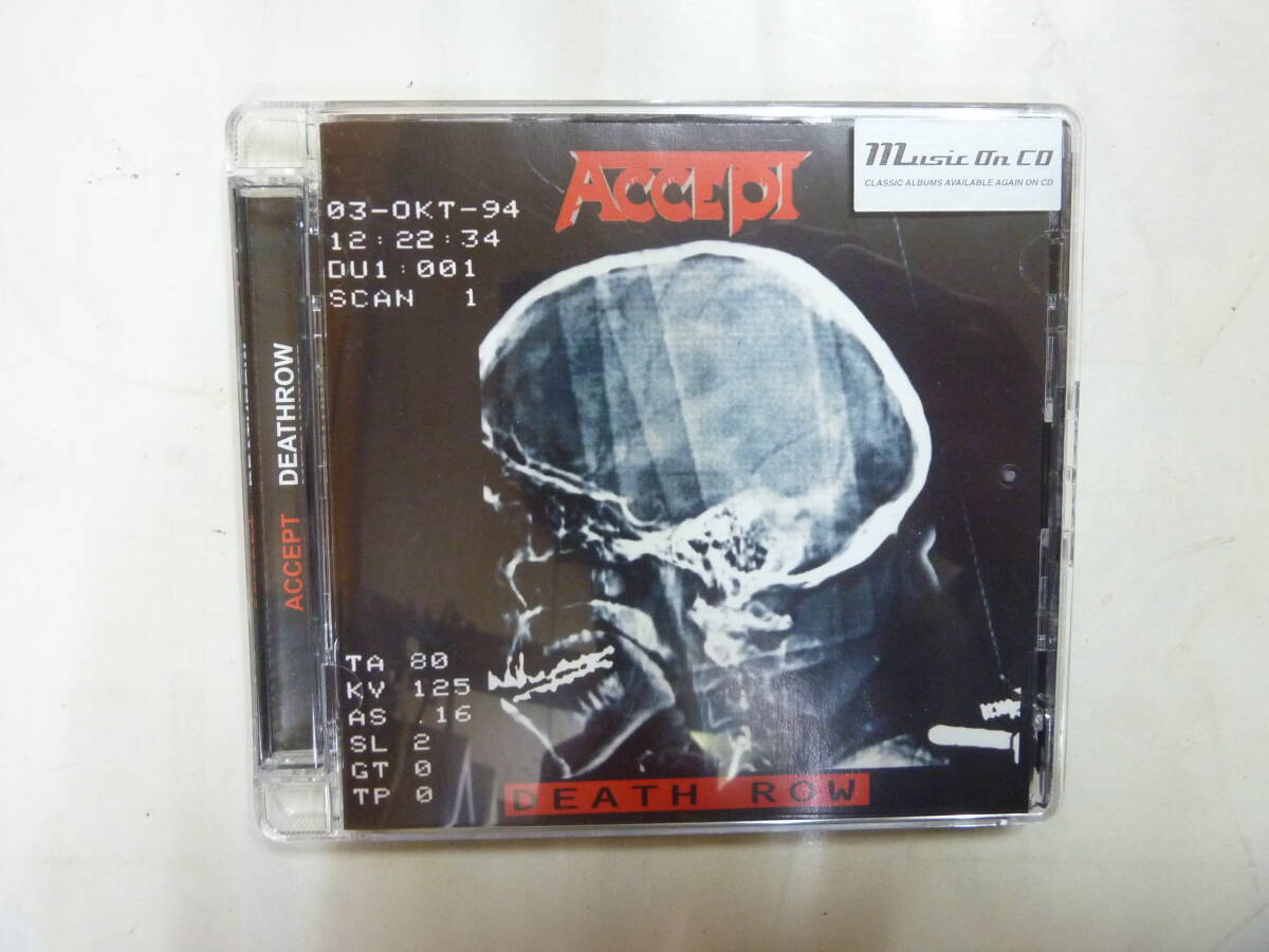 CDアルバム へヴィ・メタル バンド 輸入盤[ ACCEPT アクセプト ]DEATH ROW 15曲 送料無料