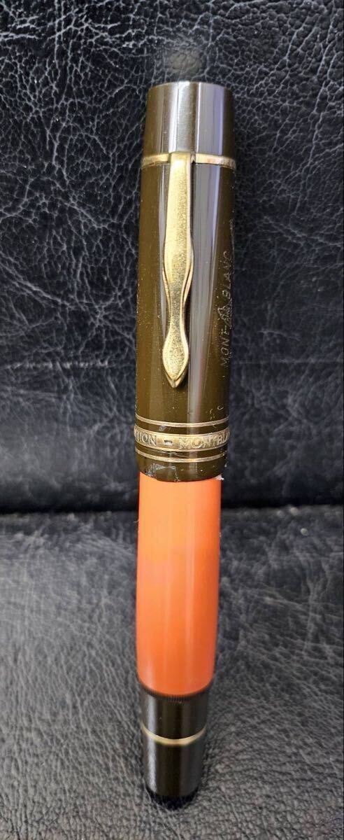 MONTBLANC MEISTERSTUCK Hemingway モンブラン マイスターシュテュック 万年筆 作家シリーズ 1992 ヘミングウェイ ペン先 18K 筆記用具