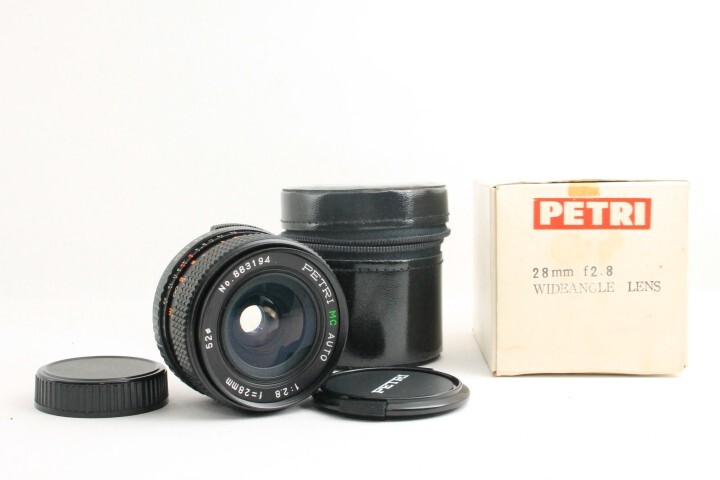 ★レア玉★PETRI MC AUTO F2.8 28mm M42 #R411