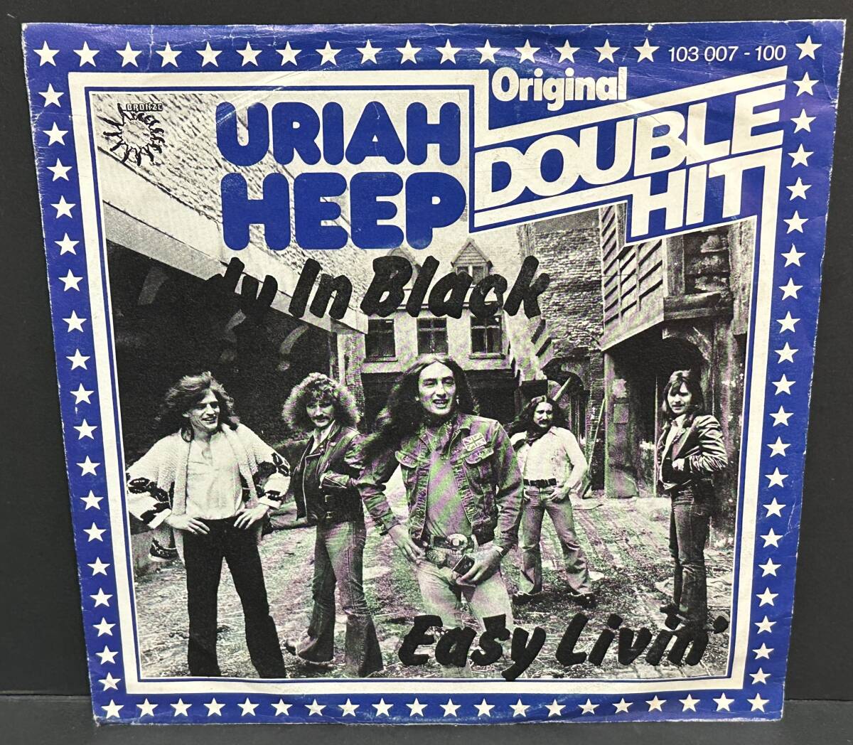 【中古シングルレコード】URIAH HEEP:ユーライアヒープ■LADY IN THE BLACK/EASY LIVIN'■オランダ盤