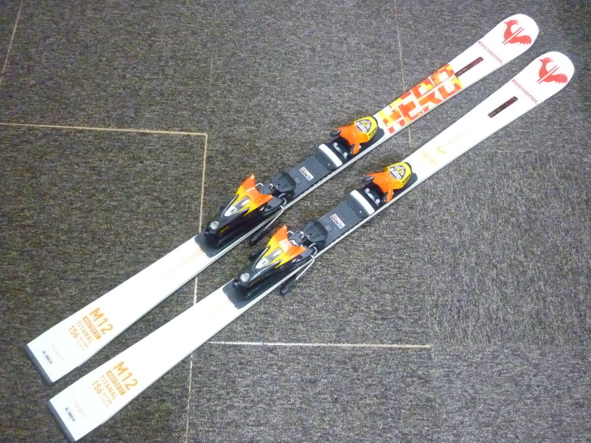 ★ROSSIGNOL★ロシニョール/SLスキー板《HERO MASTER ST　+ SPX15》156cm/2023/24年モデル 