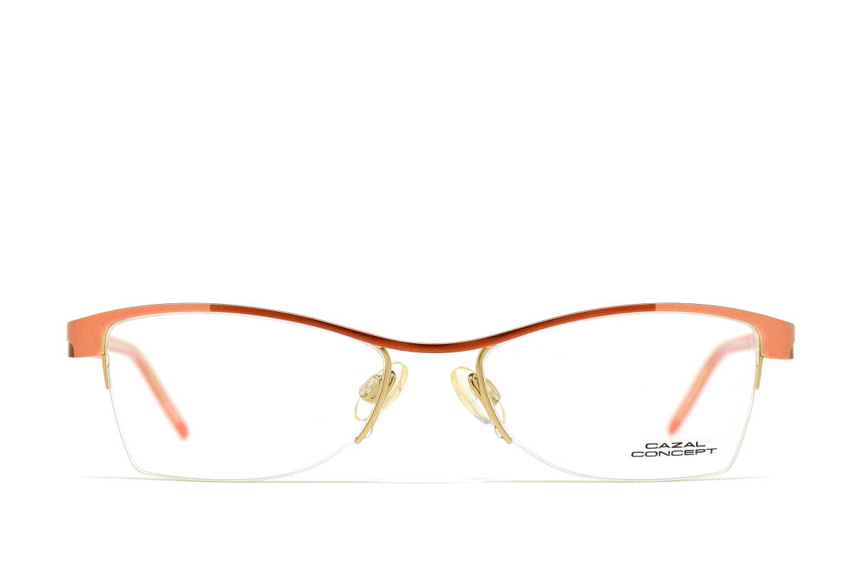 デッドストック CAZAL CAZAL CONCEPT MOD 512 C.707 50-17 ハーフリム メガネ サングラス フレーム ドイツ製